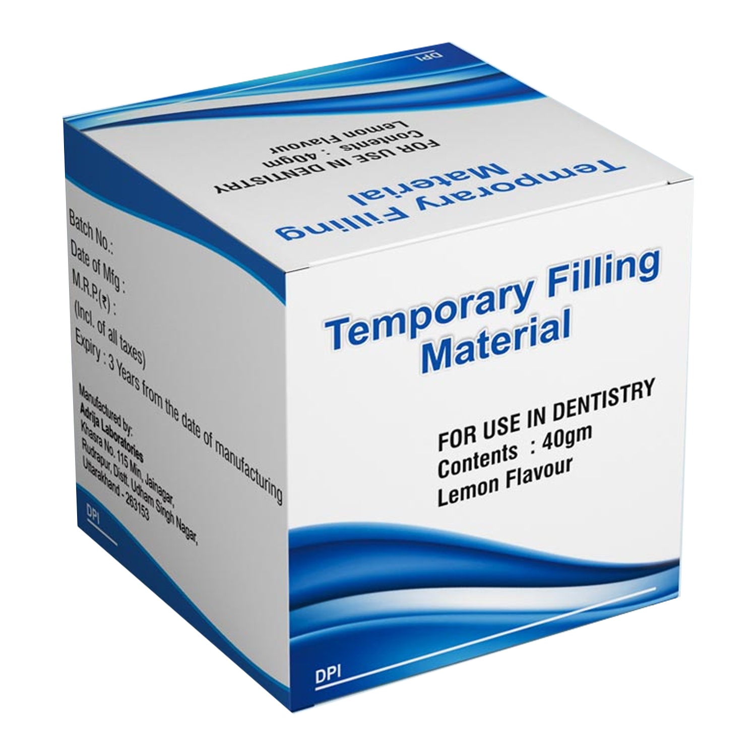 DPI-TEMPORARY-FILLING-MATERIAL
