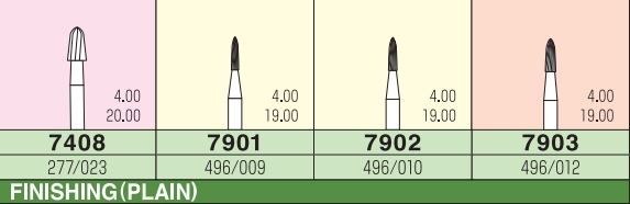 Mani-Carbide-Burs-FG-Finishing-Plain